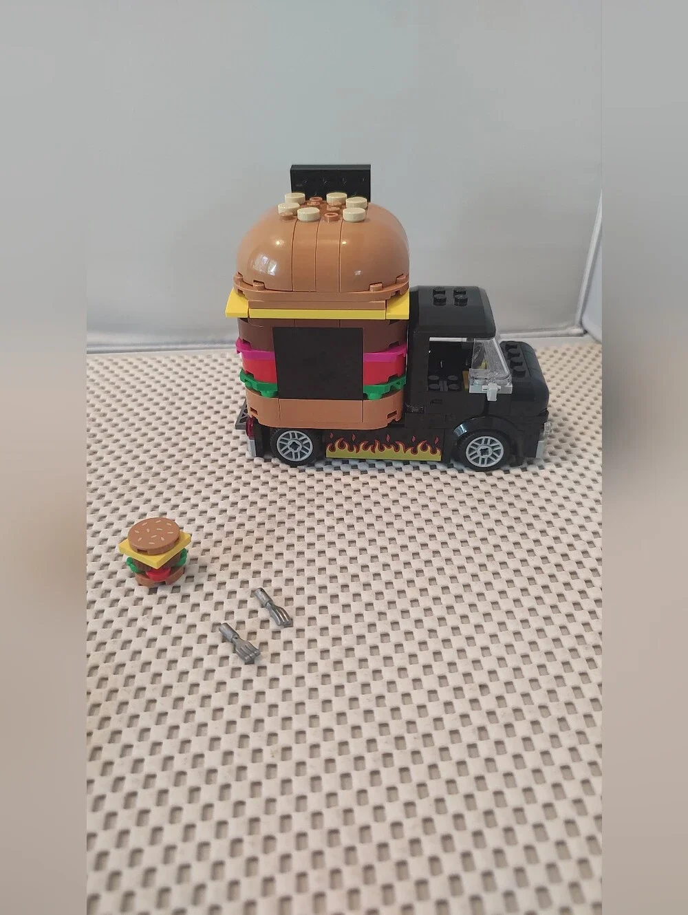 Lego City 60404 Burger Truck Gently Used Building Toy Set